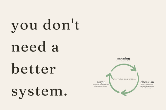 You Don't Need a Better System