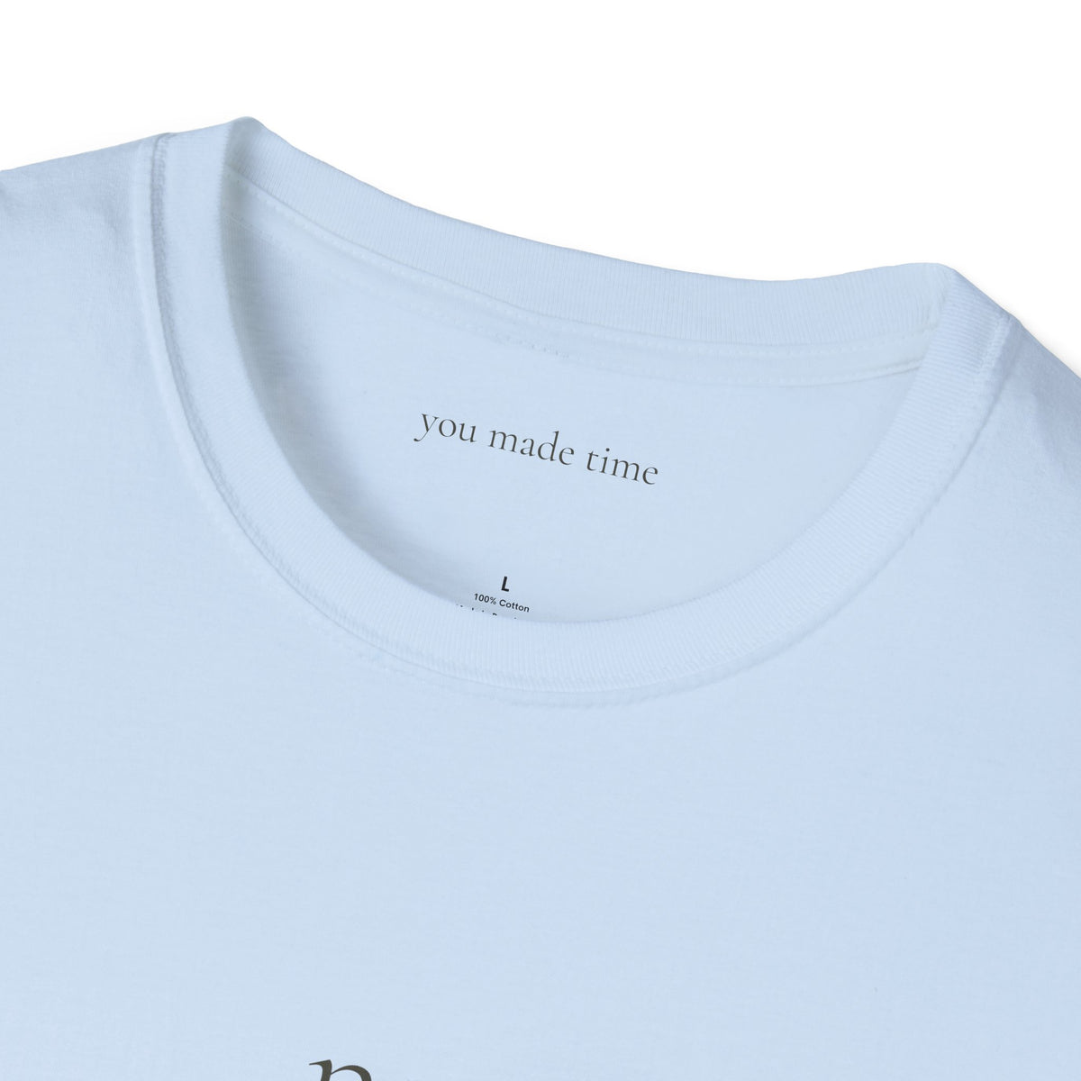 no rush today. | tee
