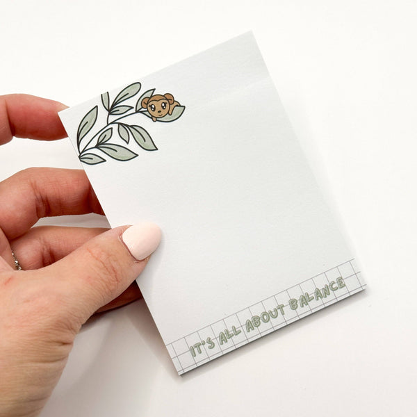 Its all about balance | Note Pad